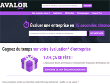 Tablet Screenshot of evaluation-entreprise.com